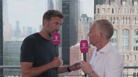 Jürgen Klopp äußert sich bei Magenta TV erstmals nach dem Aus von Julian Nagelsmann zur vakanten Stelle als Bundestrainer. Grundsätzlich ist er für Gespräche offen, bittet aber um Zeit. Außerdem hat er noch einen Vertrag mit Red Bull.