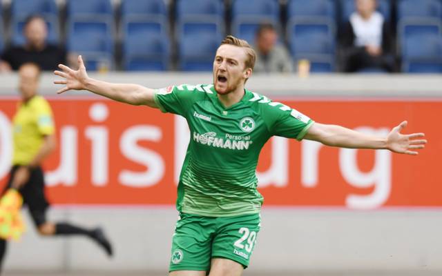 2 Bundesliga Msv Duisburg Greuther Furth 0 1 Spielbericht