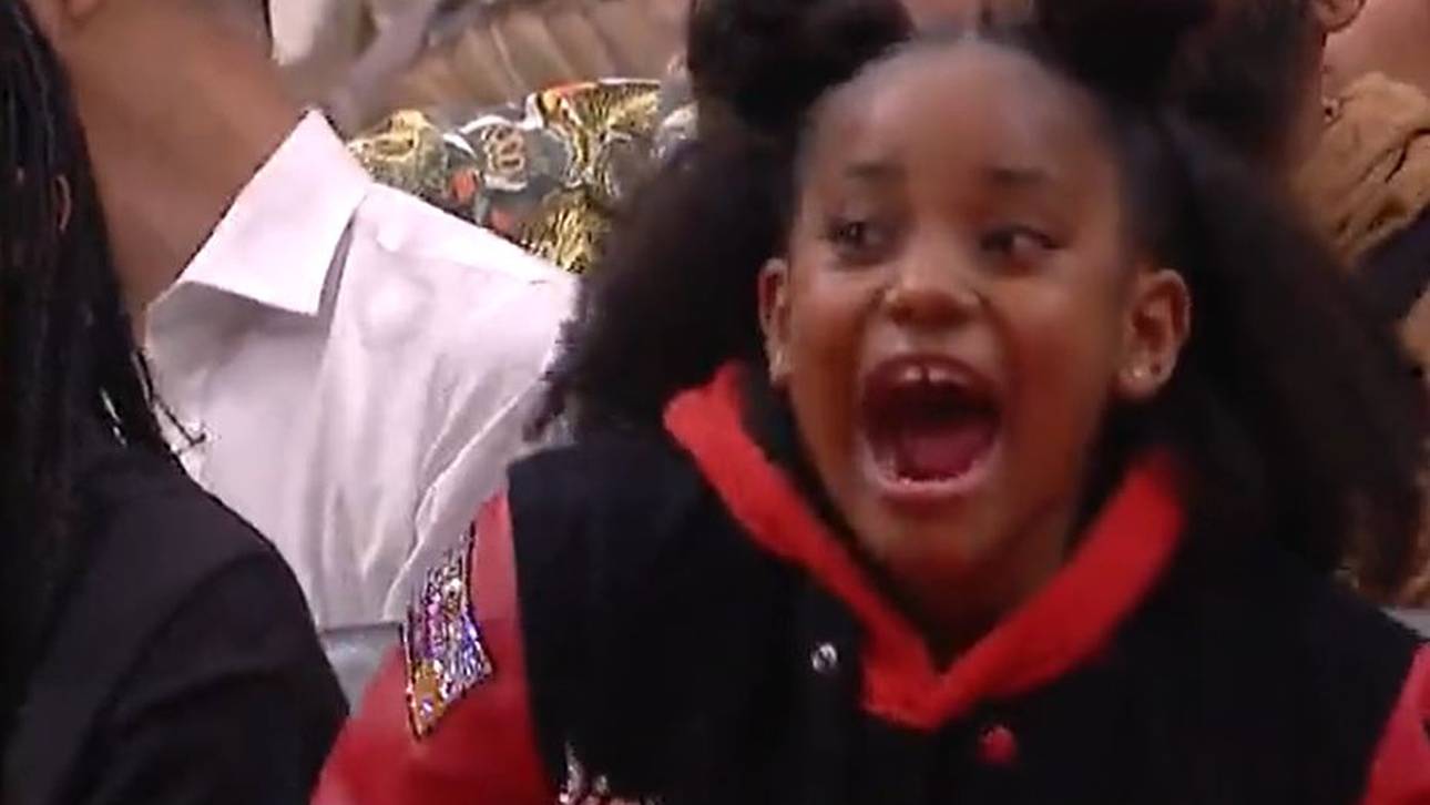 Irre! Tochter von NBA-Star geht viral