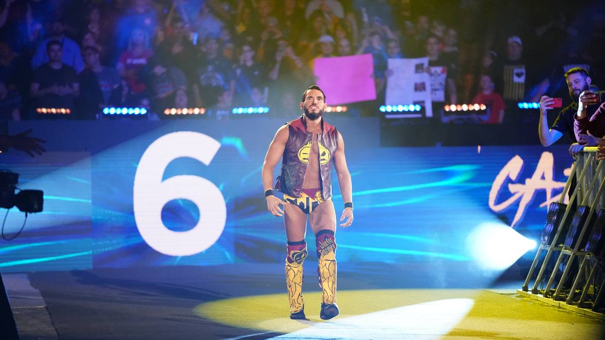 Auch im Männer-Rumble mischen Hoffnungsträger aus dem NXT-Kader mit, unter ihnen Ausnahme-Wrestler Johnny Gargano ...