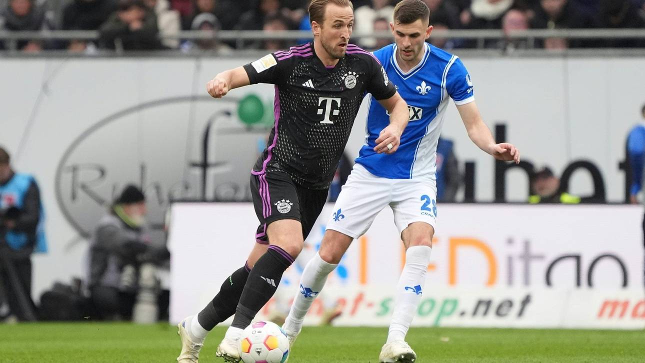 Sieg in Darmstadt: Bayern erledigen Pflichtaufgabe souverän