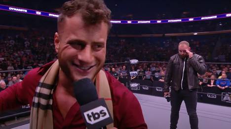 MJF (l.) und Jon Moxley rückten bei AEW Dynamite ins Zentrum