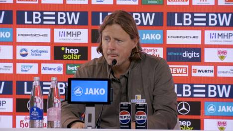Bei der Bundesliga-Partie zwischen dem 1. FSV Mainz 05 und dem VfB Stuttgart kommt es zu einem medizinischen Notfall im Block der Mainzer. Nach Ende des Spiels spricht M05-Trainer Bo Henriksen über den Vorfall. 