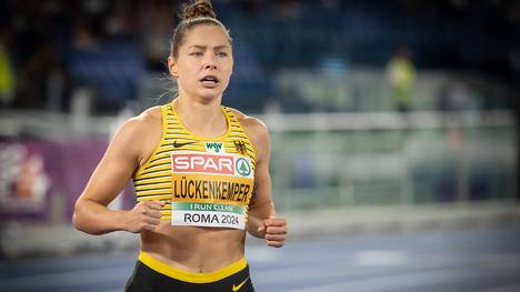 Gina Lückenkemper scheitert im 100-Meter-Finale von Rom