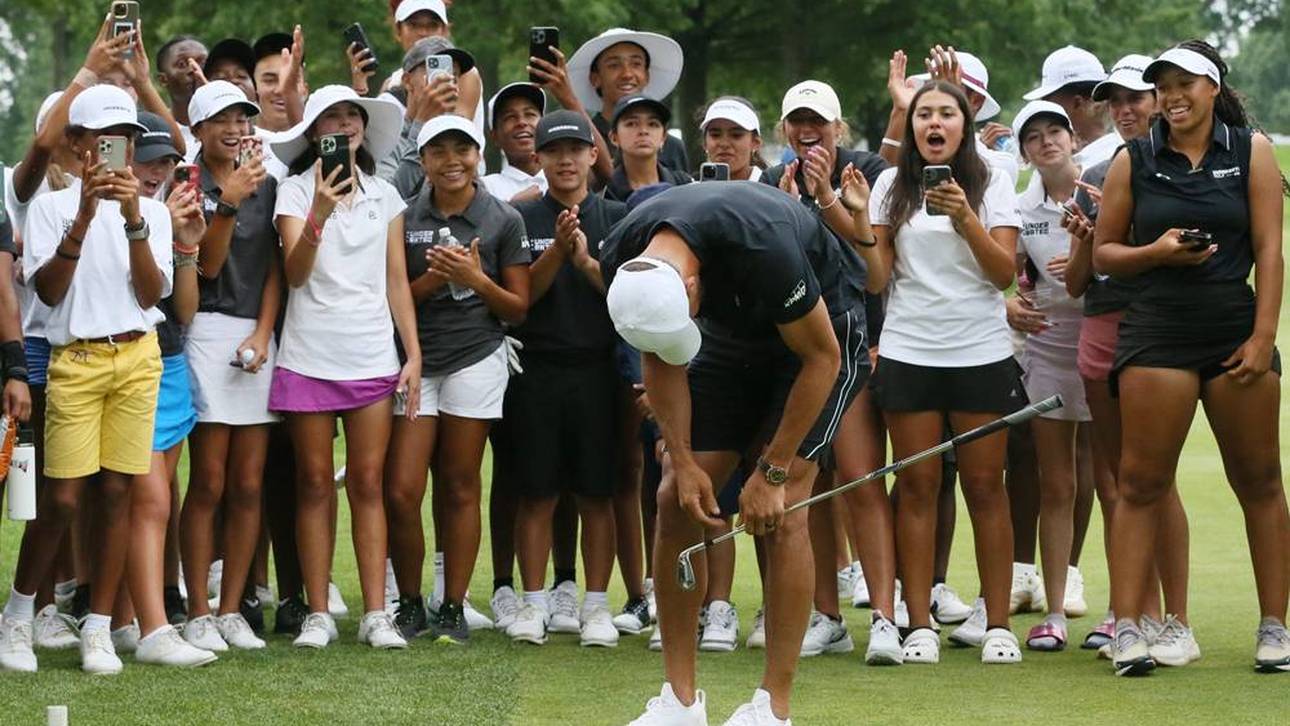 Curry rastet beim Golfen völlig aus