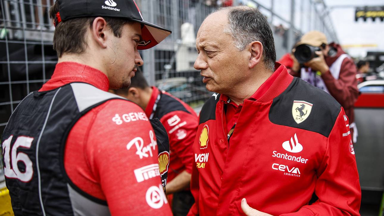 Ferrari-Zoff: Vasseur kontert Leclerc