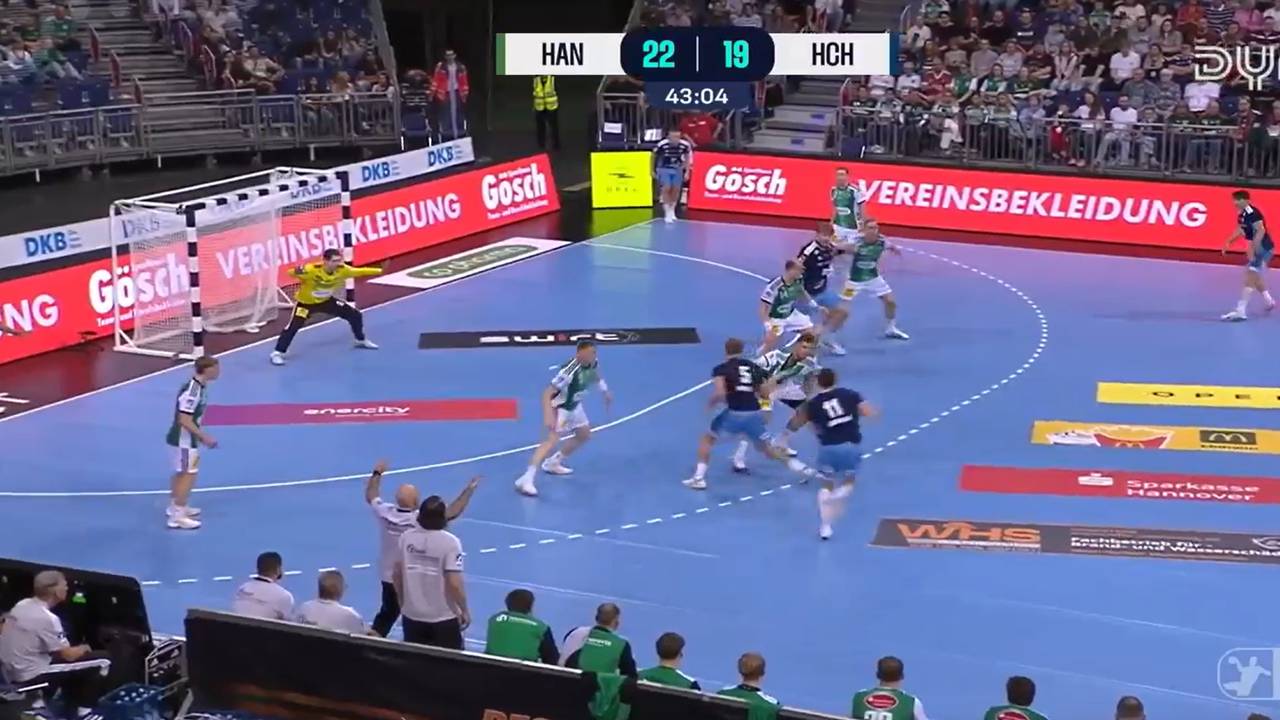 TSV Hannover-Burgdorf - Handball Club Hamburg | HBL-Highlights im Video