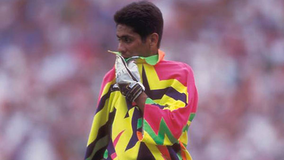Bei der WM 1994 verlieh Mexikos Nationaltorwart Jorge Campos dem Wort "Paradiesvogel" eine ganz neue Bedeutung