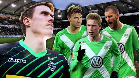 Max Kruse und seine neuen Kollegen vom VfL Wolfsburg