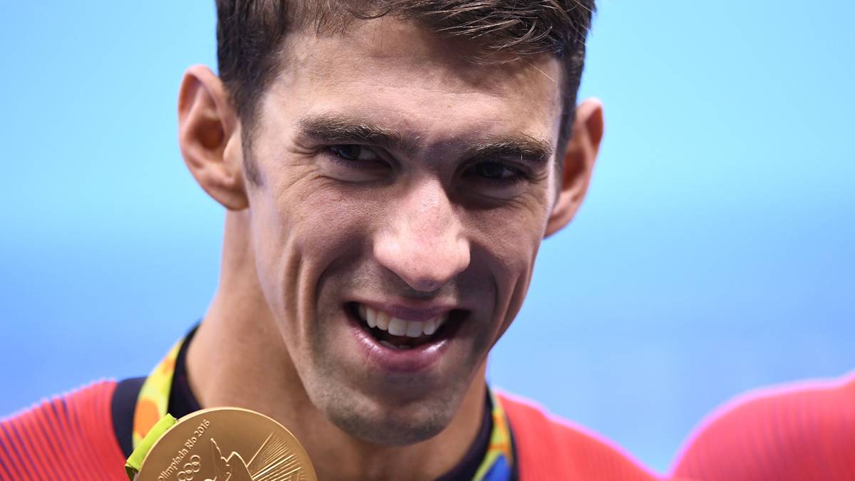 RANG 5 - MICHAEL PHELPS (SCHWIMMEN, 5 PROZENT): 23 Goldmedaillen bei Olympischen Spielen