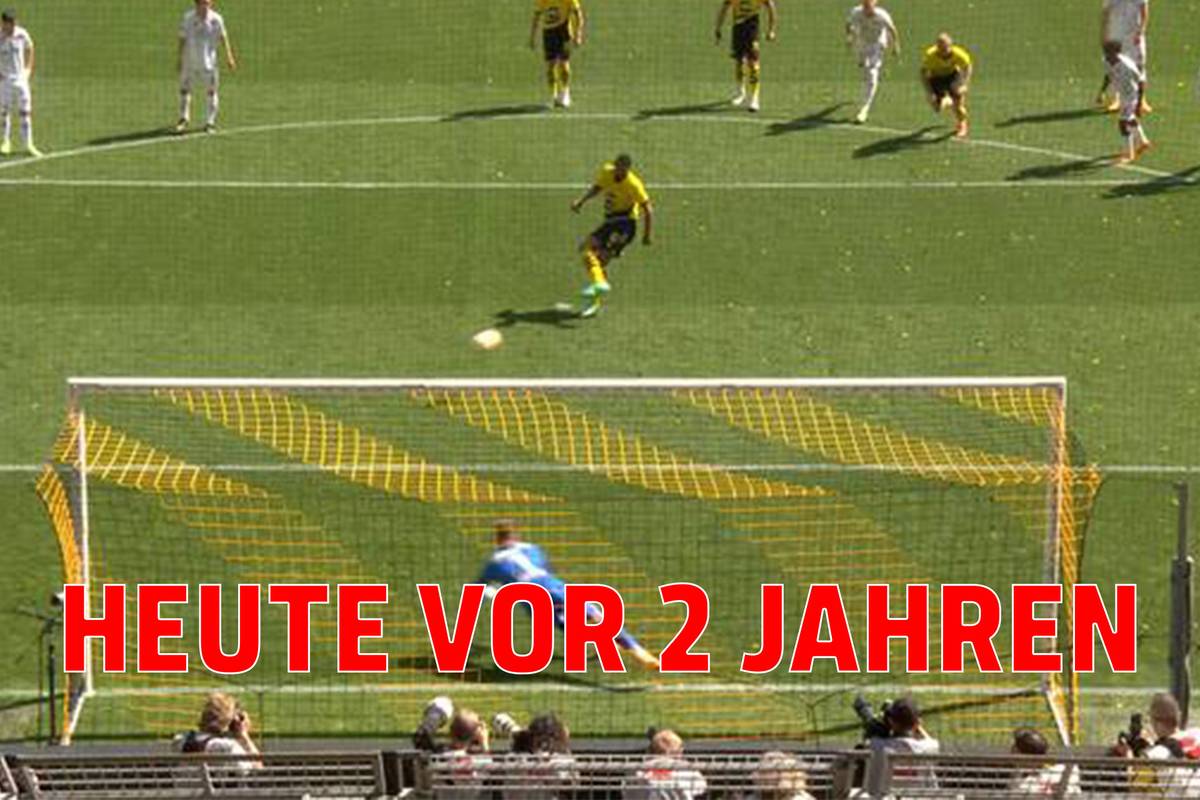 Borussia Dortmund verspielt am letzten Spieltag die Meisterschaft. Sebastian Haller verpasst es in der Halbzeit per Elfmeter, den BVB zurückzubringen. Der Ausgleich Sekunden vor Schluss kommt zu spät.