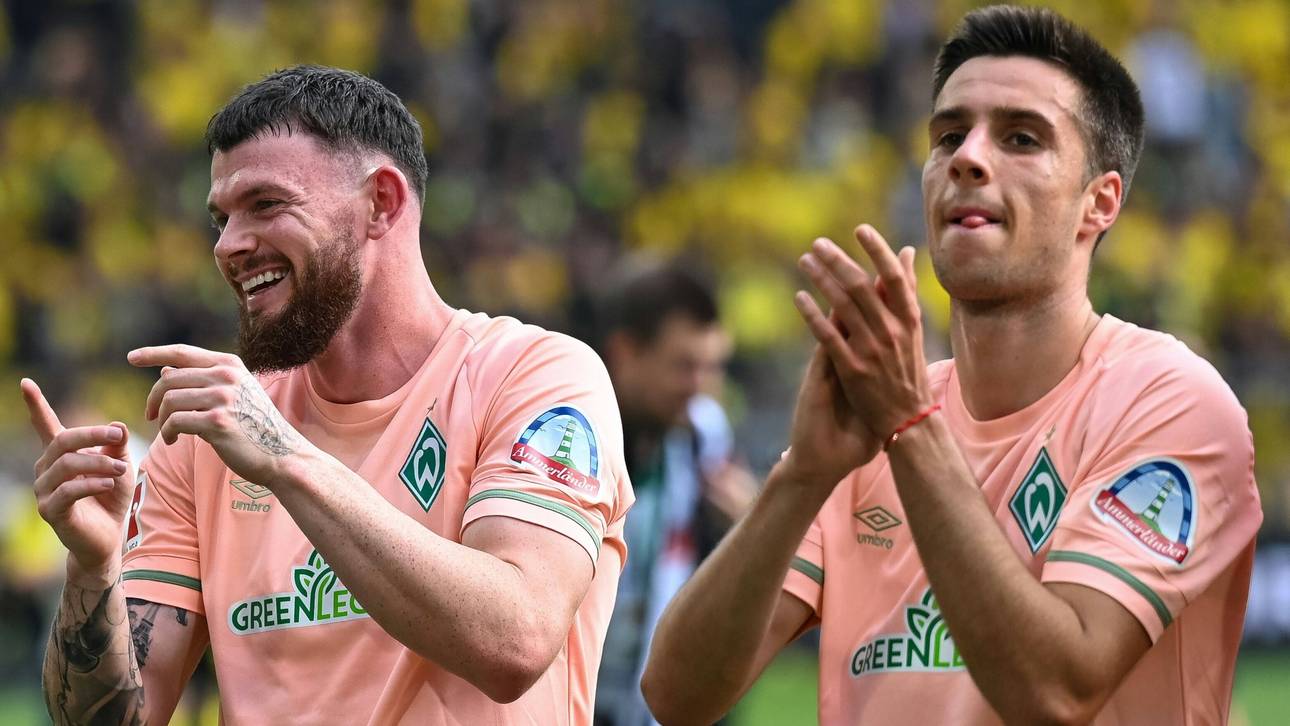 Werder-Duo vor dem Abschied