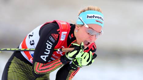 Denise Herrmann wechselte in dieser Saisom vom Langlauf in den Biathlon