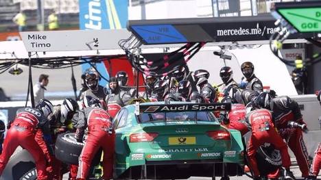 Verzockt: Bei Audi wechselte man im Qualifying zu spät auf neue Reifen