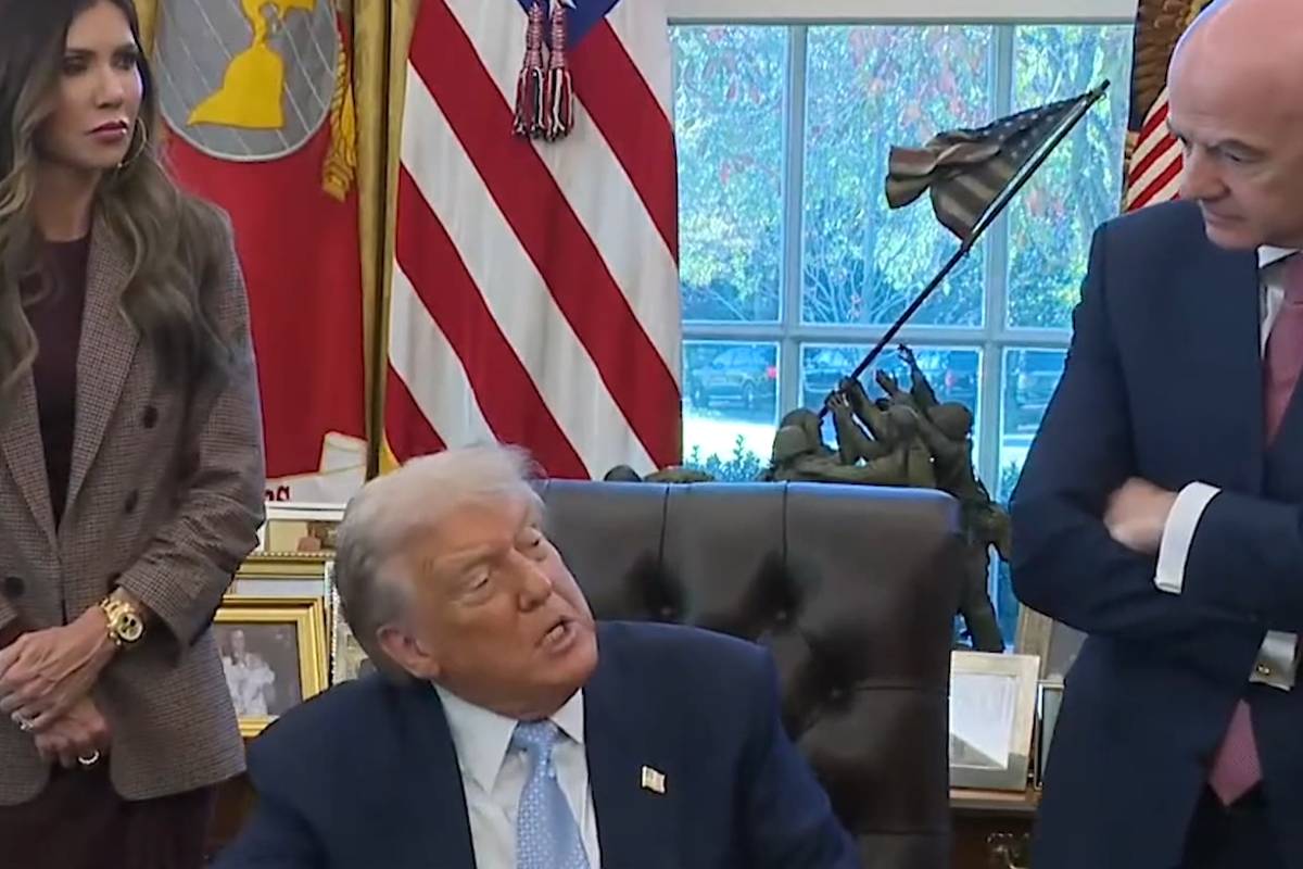 Trump droht: "Kann ich sagen, dass wir es verlegen werden?"