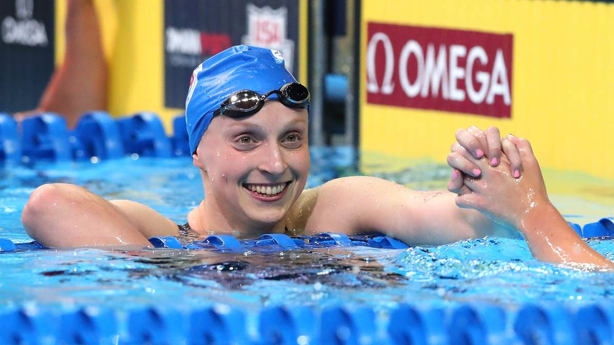 Sie ist die Weltrekordhalterin über 400, 800 und 1500 Meter Freistil. Als 15-Jährige gewann sie überraschend Gold über 800 Meter bei den Spielen 2012 in London. Klar, dass Katie Ledecky auch in Rio zu den Stars im Schwimmbecken gehört
