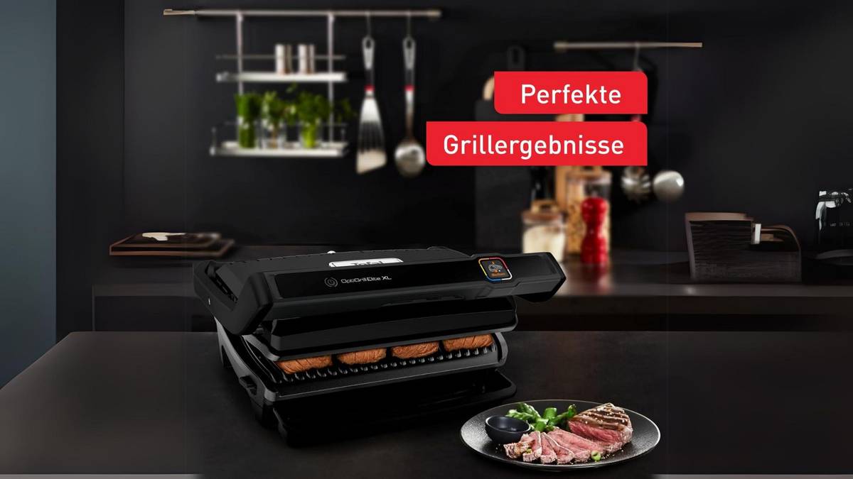 Tefal OptiGrill Elite XL – Der smarte Kontaktgrill für perfektes Grillen!