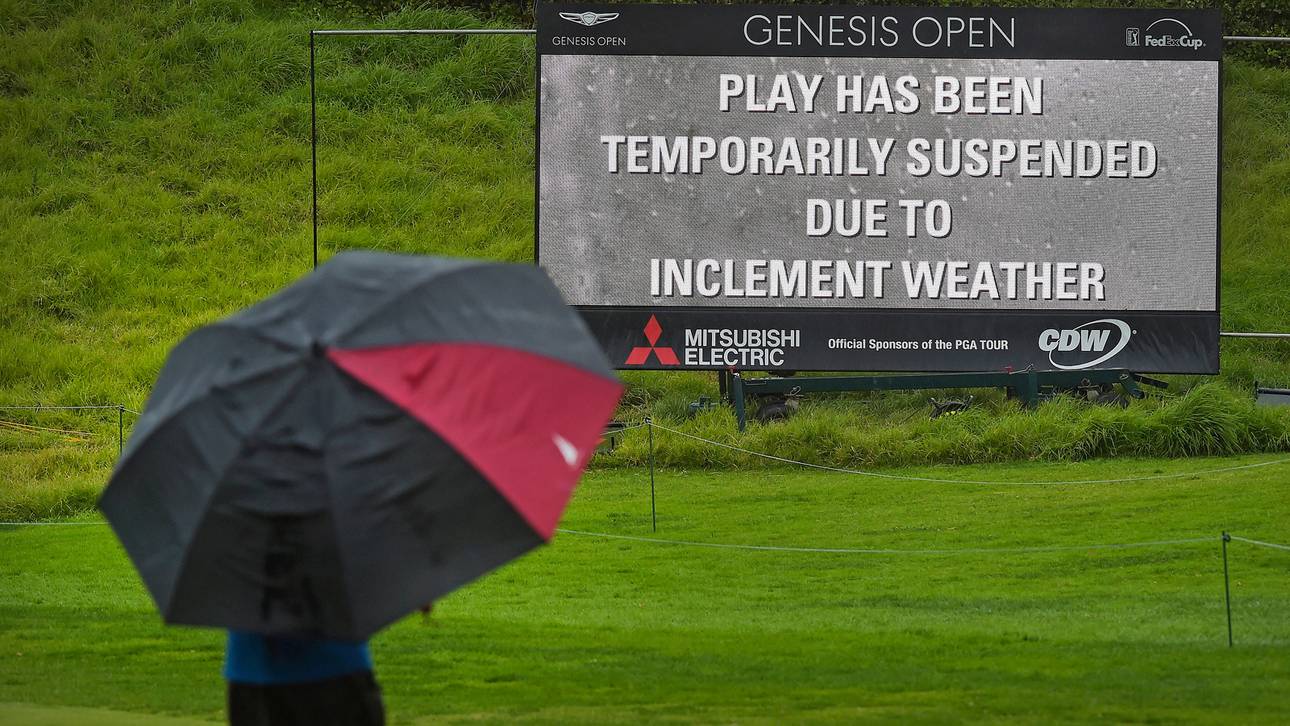 Regen stoppt Cejka in Kalifornien