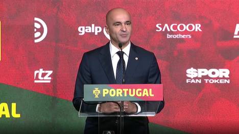 Portugals neuer Nationaltrainer Roberto Martínez stellte sich erstmals der Presse vor. Der Spanier äußerte sich auch zum derzeitigen Sorgenkind Cristiano Ronaldo und dessen Zukunft bei der Selecao.