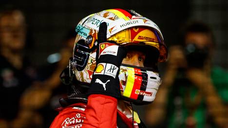 Ferrari-Pilot Sebastian Vettel könnte am Sonntag wieder die WM-Führung übernehmen