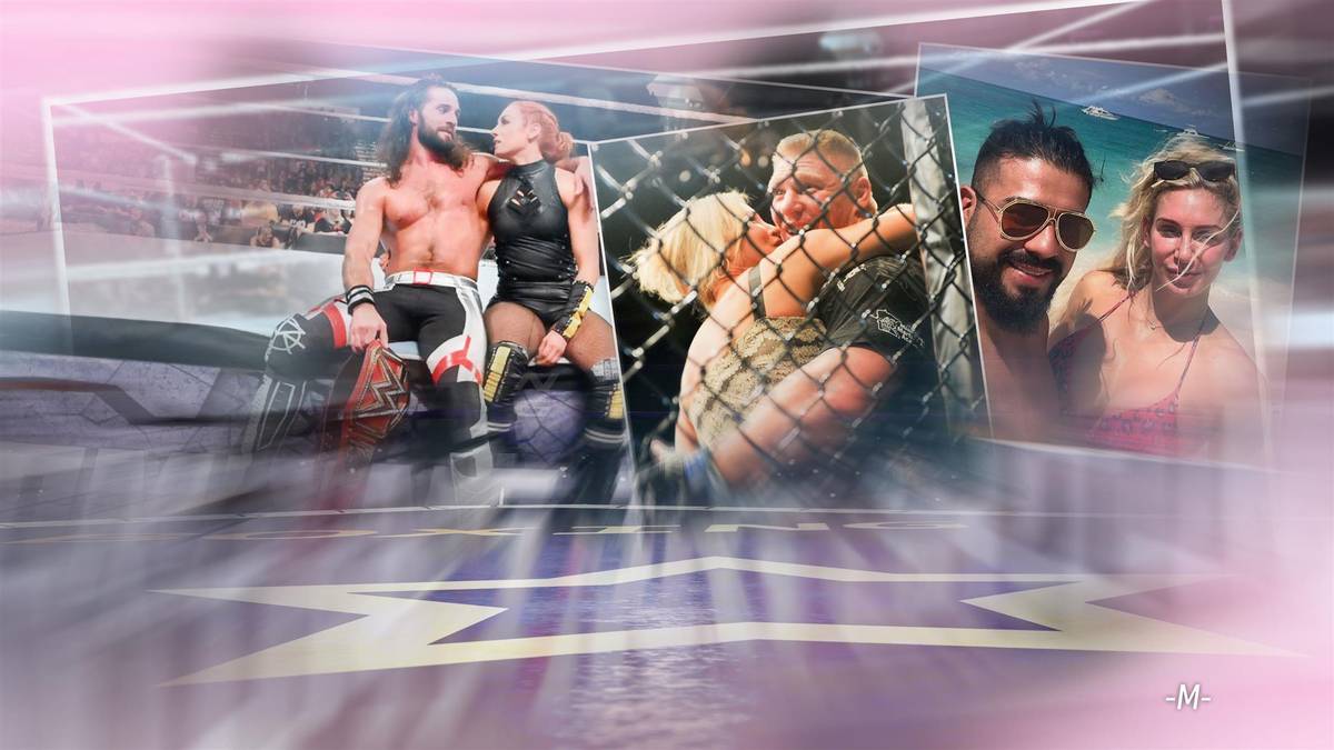 Lynch und Rollins sind nicht die einzigen WWE-Stars, die verbandelt sind - was kein Wunder ist: Die Wrestler sind meist über 200 Tage im Jahr "on the road", das Privatleben kann da leicht auf der Strecke bleiben - außer man teilt es bei WWE
