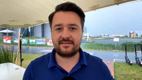 Ein Einsatz von Antonio Rüdiger gegen Dänemark ist weiter fraglich. SPORT1-Chefreporter Stefan Kumberger gibt ein Update zum Verteidiger des DFB-Teams.