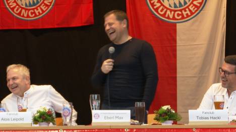 Bei einem Fanclub-Besuch wird Max Eberl auf seine wenigen Profi-Tore angesprochen und erzählt dabei eine Anekdote über einen Treffer gegen die Bayern. 