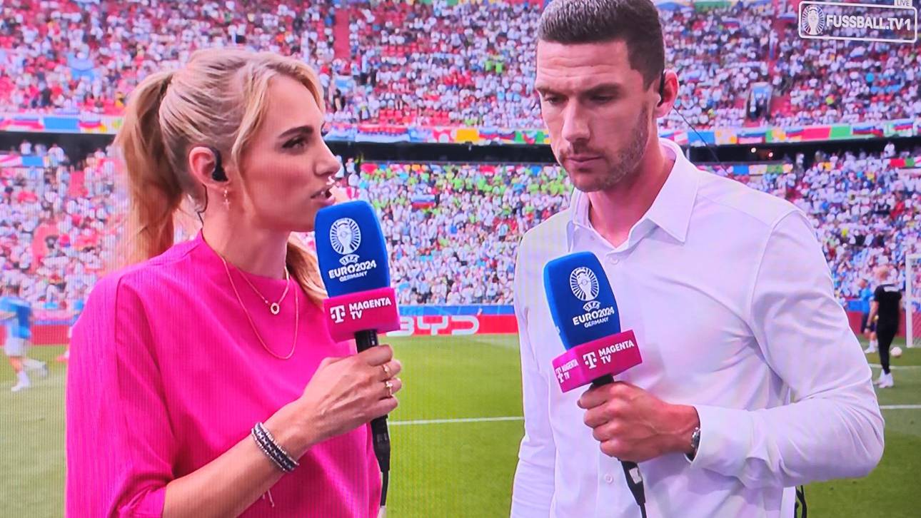 Gosens irritiert EM-Moderatorin
