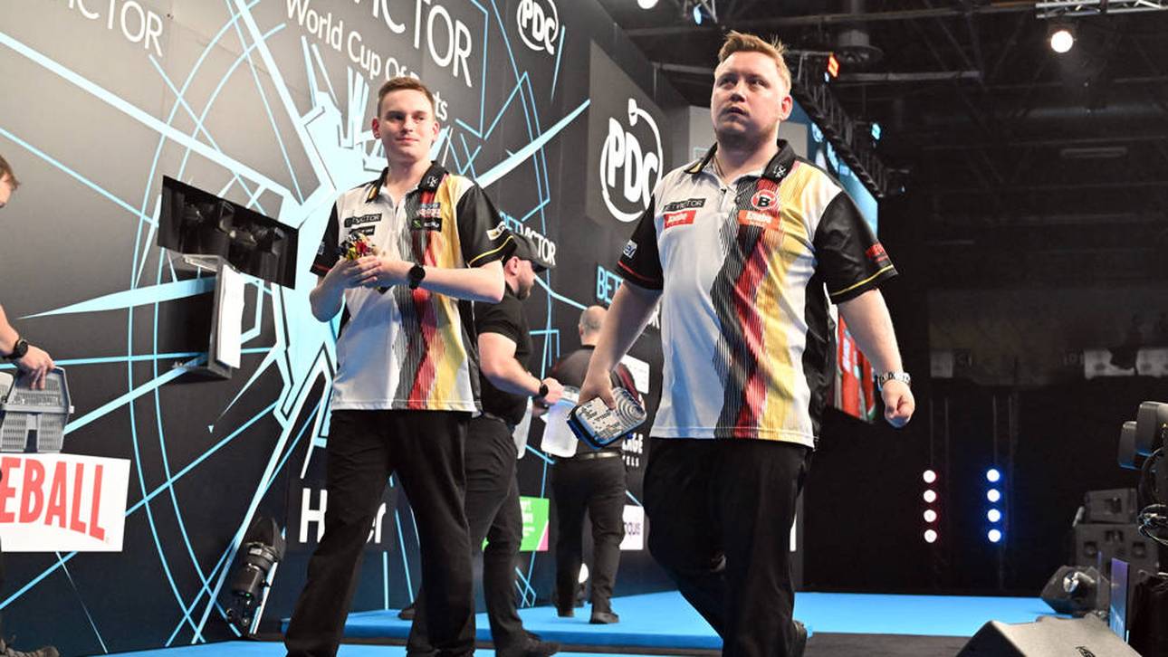 Deutsches Darts-Duo raus