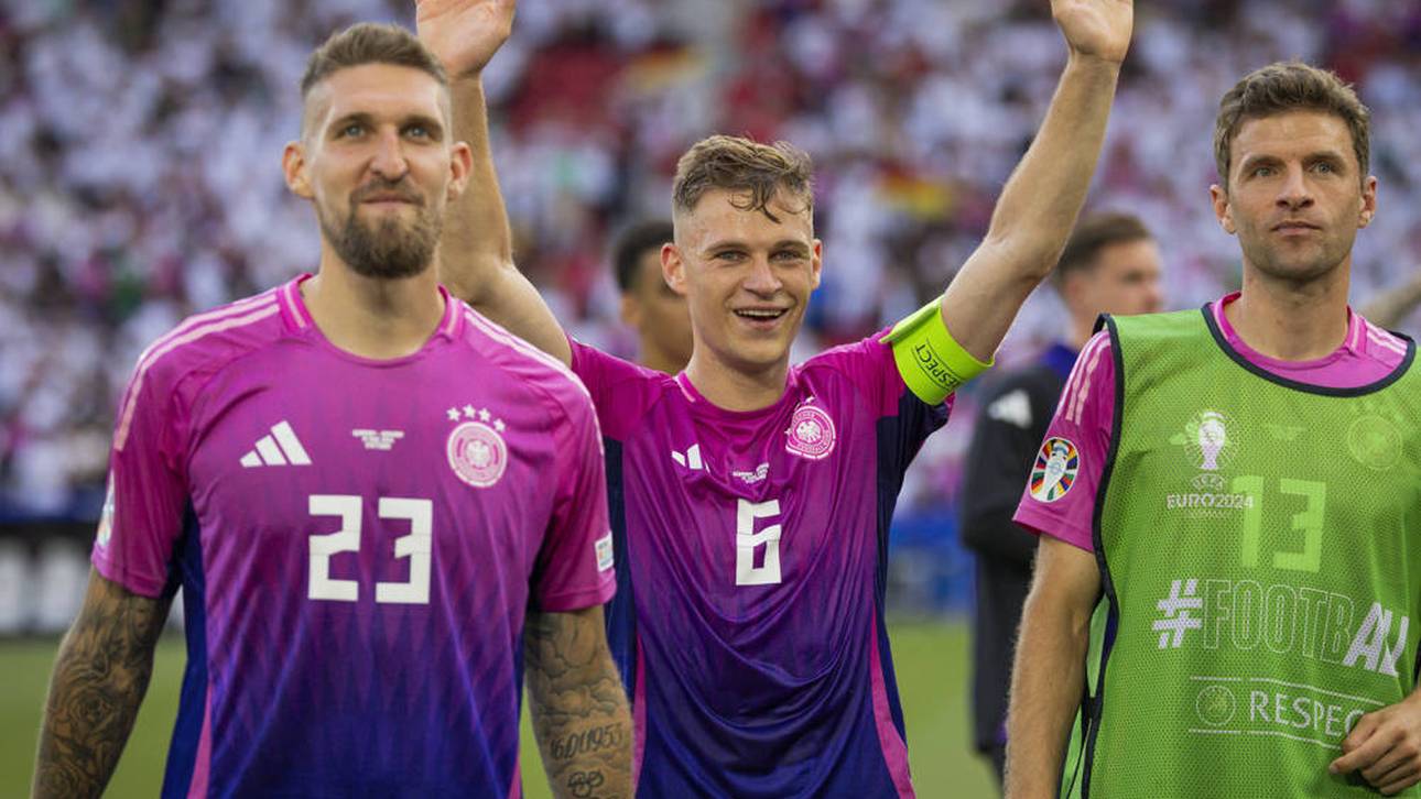 Andrich und Kimmich verstehen sich blendend