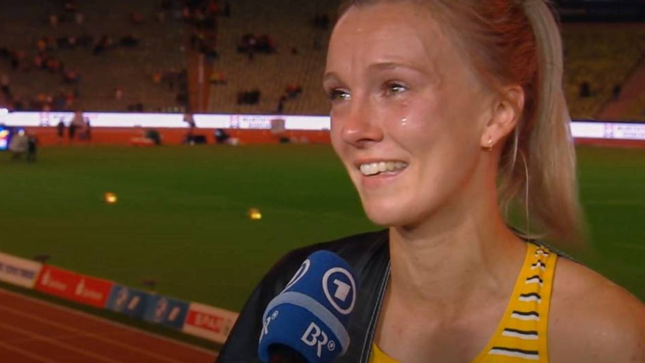 European Championship: Emotionales Interview von Lea Meyer nach EM-Silber