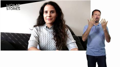 Kim Moquenco spricht mit Architektin Barbara Sima-Ruml, Comedien Tan Caglar und Gebärdendolmetscher Christian Pflugfelder über ihre jeweilige Situation in Zeiten von Corona.