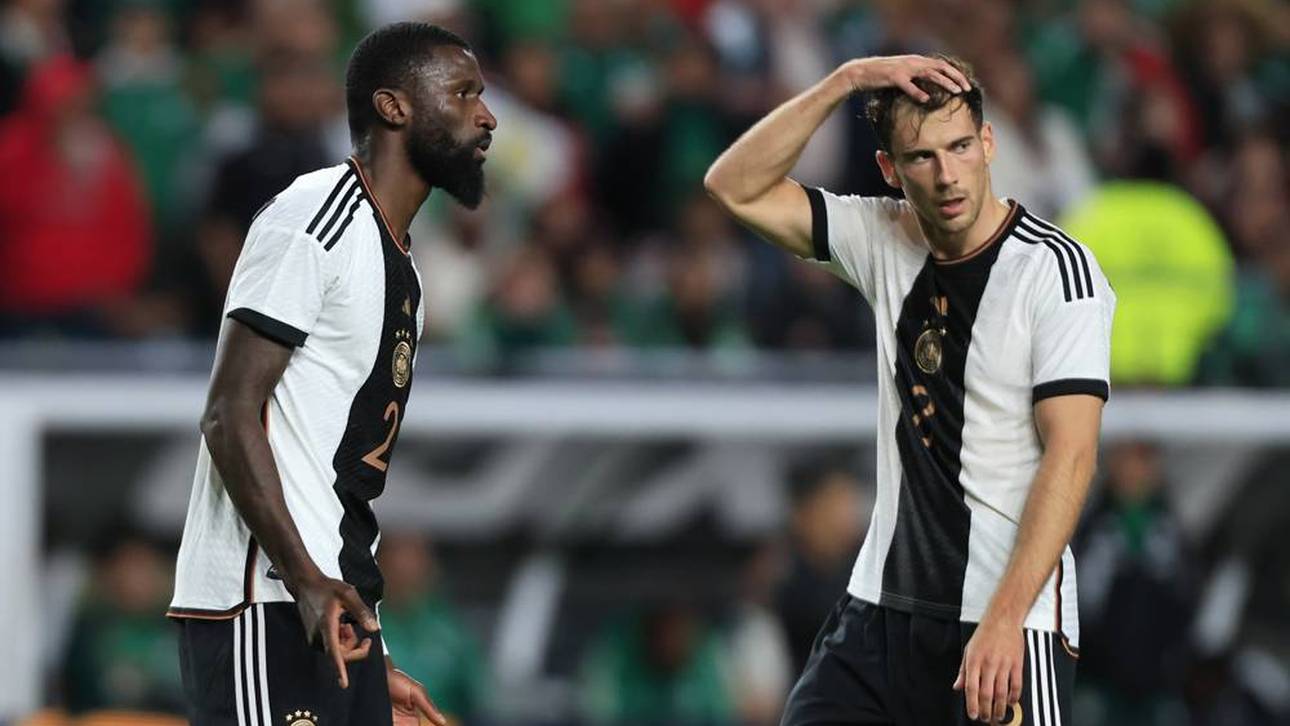 Goretzka dekoriert seine Wunde