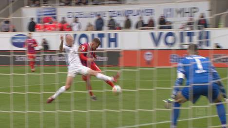 Der 1. FC Heidenheim bleibt oben dran in der Tabelle. Gegen Rostock setzten sich die Ostälbler trotz einer überschaubaren Leistung mit 2:0 durch.