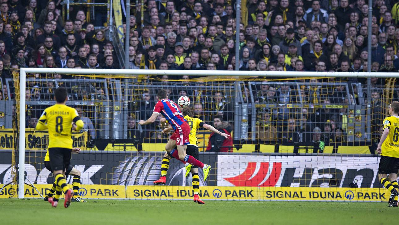 Lewandowski trifft Dortmund ins Herz