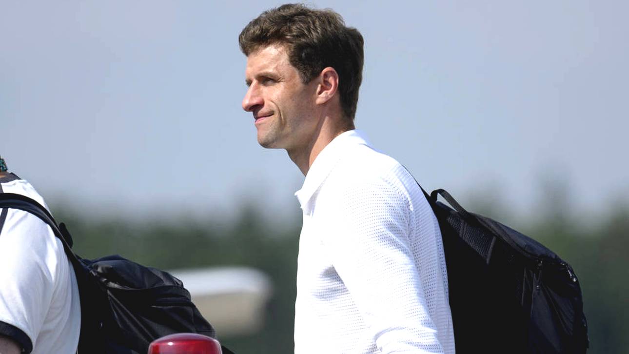 Nervöser Müller hebt ab