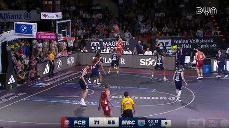 Spiel Highlights zu FC Bayern München Basketball - SYNTAINICS MBC