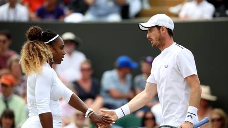 Wimbleodn: Andy Murray und Serena Williams sind im Mixed ausgeschieden