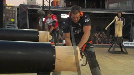 SPORT1 zeigt die besten Szenen der World Trophy 2023 im STIHL Timbersports aus Rotterdam.