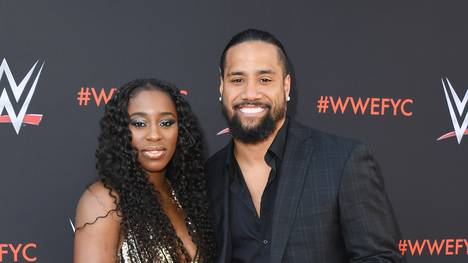 Die WWE-Stars Naomi and Jimmy Uso sind seit 2014 verheiratet