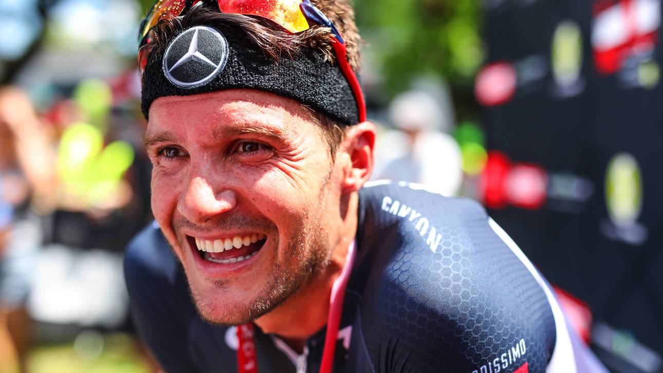 Frodeno als Eisverkäufer bei Ironman