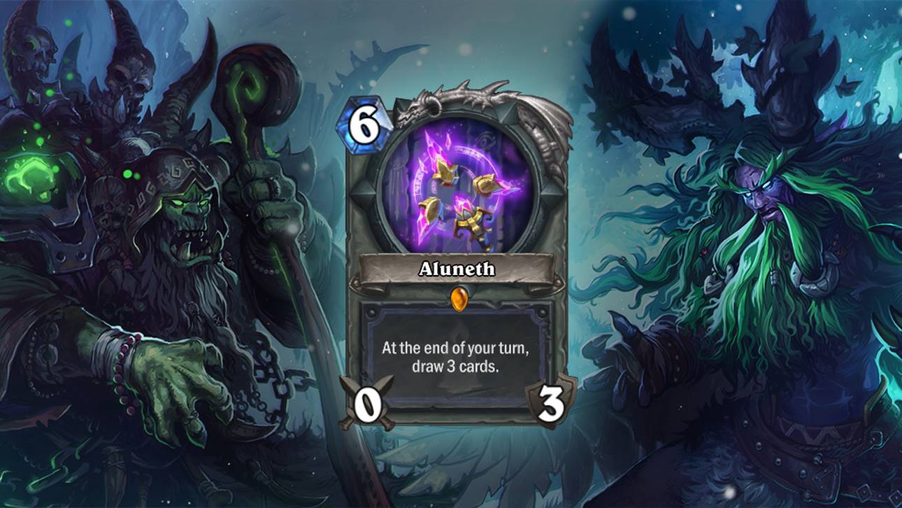 Werden Karten benötigt? Kein Problem! "Aluneth" hilft dabei, die Hand schnell mit Karten zu füllen