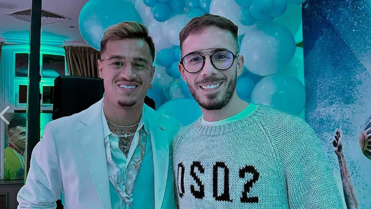 Philippe Coutinho feiert auf WM-Party von Emiliano Martinez mit Argentiniern