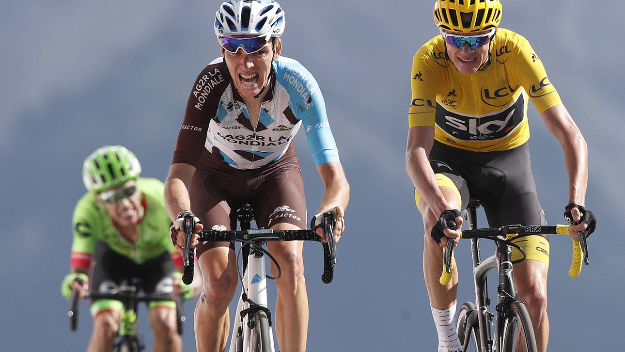 Froome wehrt sogar Spuckangriff ab