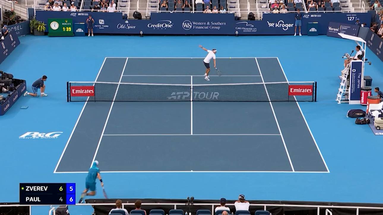 Zverev verhaut