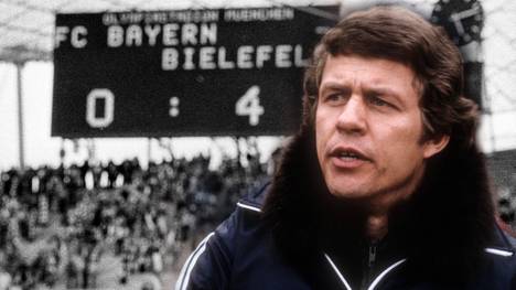 Otto Rehhagel sorgte mit Bielefeld für einen Knaller in München