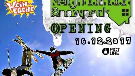 Neighborhood Snowpark Opening am 16. Dezember