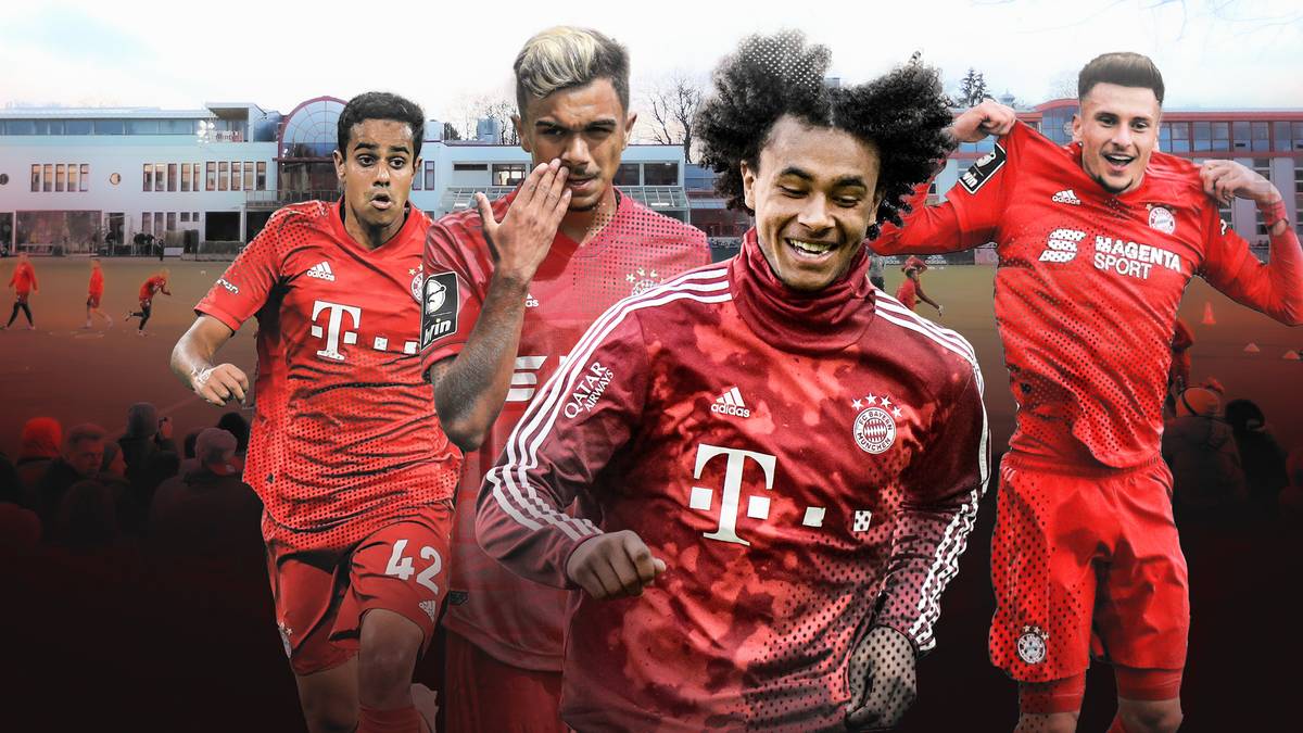 Joshua Zirkzee, Oliver Batista-Meier, Leon Dajaku und Sarpreet Singh (im Bild) trainieren jetzt dauerhaft mit der ersten Mannschaft. SPORT1 stellt Bayerns größte Talente vor