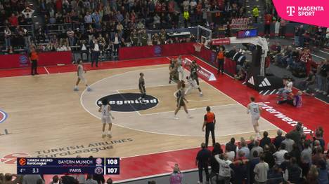 FC Bayern München - Paris Basketball: Highlights | EuroLeague