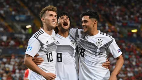 Die deutsche U21 kämpft bei der UEFA EM 2019 gegen Rumänien um den Einzug ins Finale